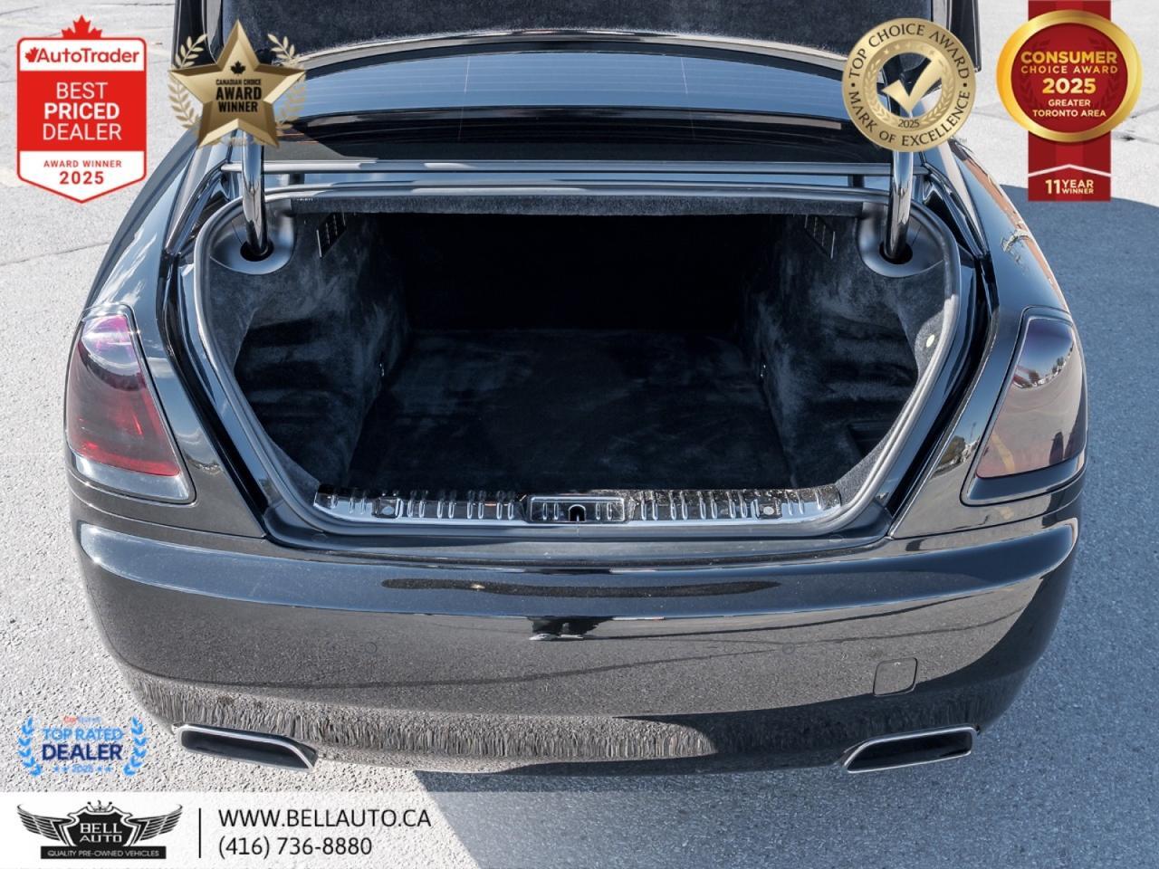 2016 Rolls-Royce Wraith LOADED BLK ON BLK CLEANCARFAX NOACCIDENT Toronto ON