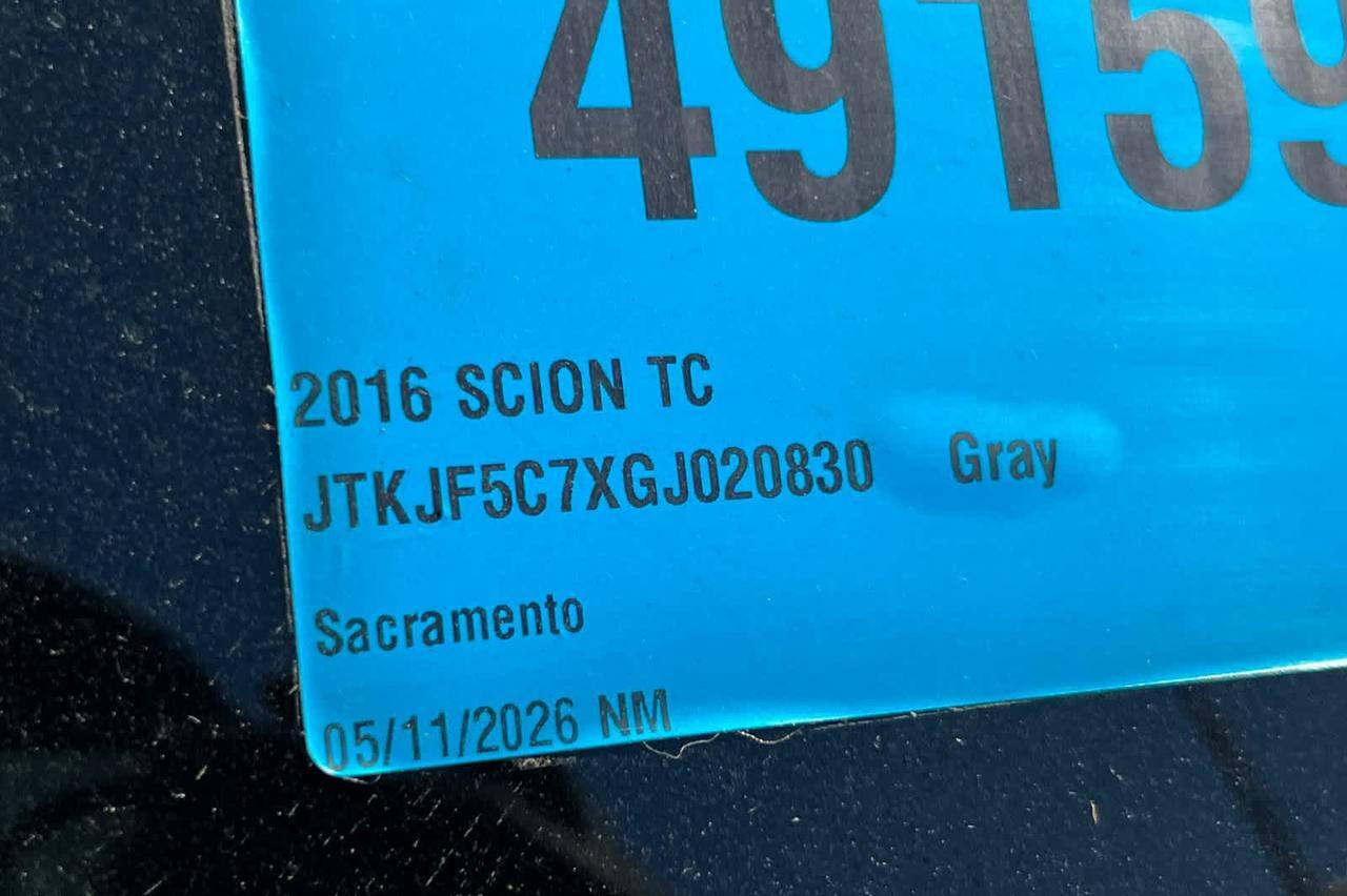 2016 Scion tC Roseville CA