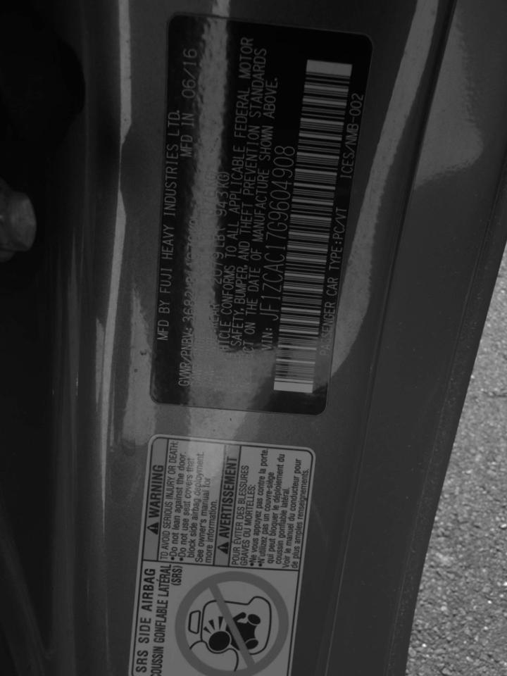 2016 Subaru BRZ 2dr Cpe Man Limited Jacksonville FL