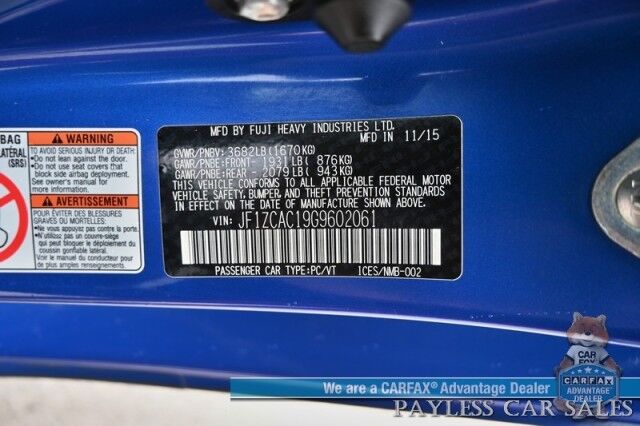 2016 Subaru BRZ Limited Anchorage AK