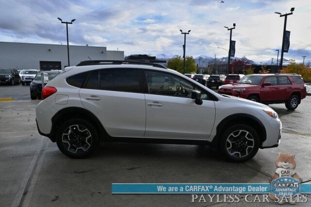 2016 Subaru Crosstrek / AWD / 5-Speed Manual Transmission / Cloth Seats / Power Locks, Windows & Mirrors / JVC Radio / AUX & USB Input / Back Up Camera / Cruise Control / Air Conditioning / Alloy Wheels / 31 MPG / Only 69k Miles Anchorage AK 2016 Subaru Crosstrek / AWD / 5-Speed Manual Transmission / Cloth Seats / Power Locks, Windows & Mirrors / JVC Radio / AUX & USB Input / Back Up Camera / Cruise Control / Air Conditioning / Alloy Wheels / 31 MPG / Only 69k Miles Anchorage AK