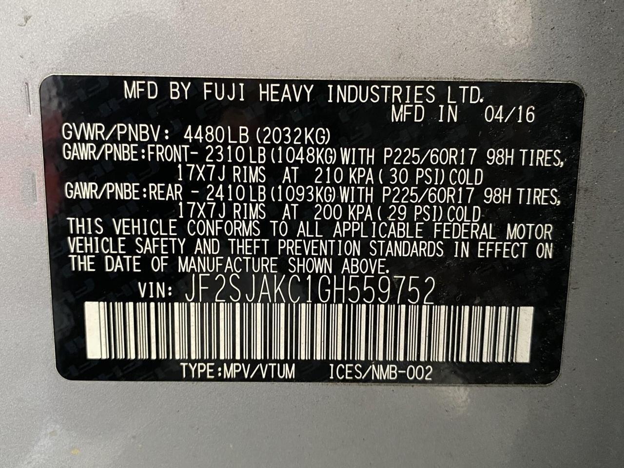 2016 Subaru Forester 2.5i Limited Richmond Hill NY