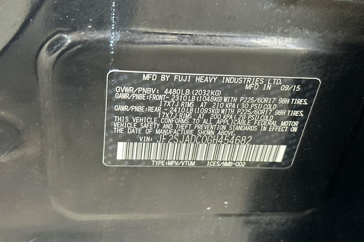 2016 Subaru Forester 2.5i Premium Roseville CA