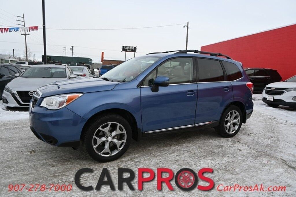 2016 Subaru Forester 2.5i Touring - AWD - Front Leather Heated Seats - Keyless Entyr w/ Push to Start - Power Windows & Door Locks - Eyesight - NAV - Backup Camera - Bluetooth - Harmon/Kardon System - Moonroof - 1 Owner - Low Miles