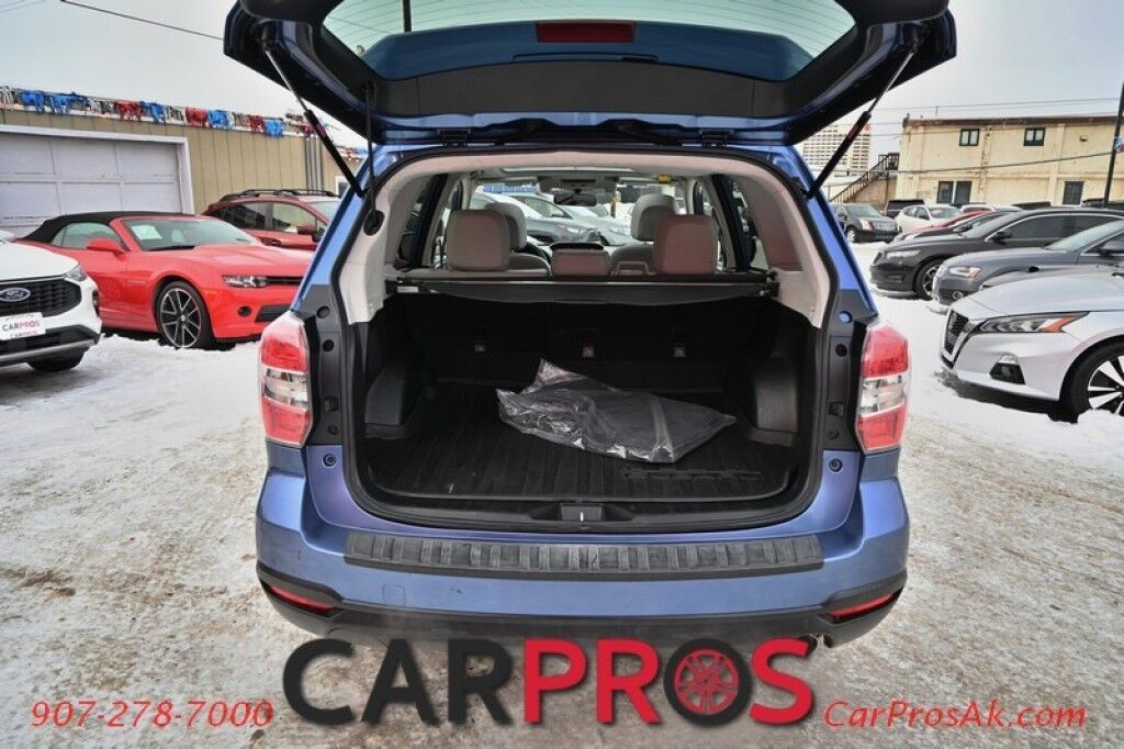 2016 Subaru Forester 2.5i Touring - AWD - Leather Heated Seats - Eyesight Pkg - Navigation - Panoramic Sunroof - Backup Camera - Bluetooth - Harman/Kardon Speakers - Keyless Entry w/ Push to Start - 1 Owner - Low Miles Anchorage AK