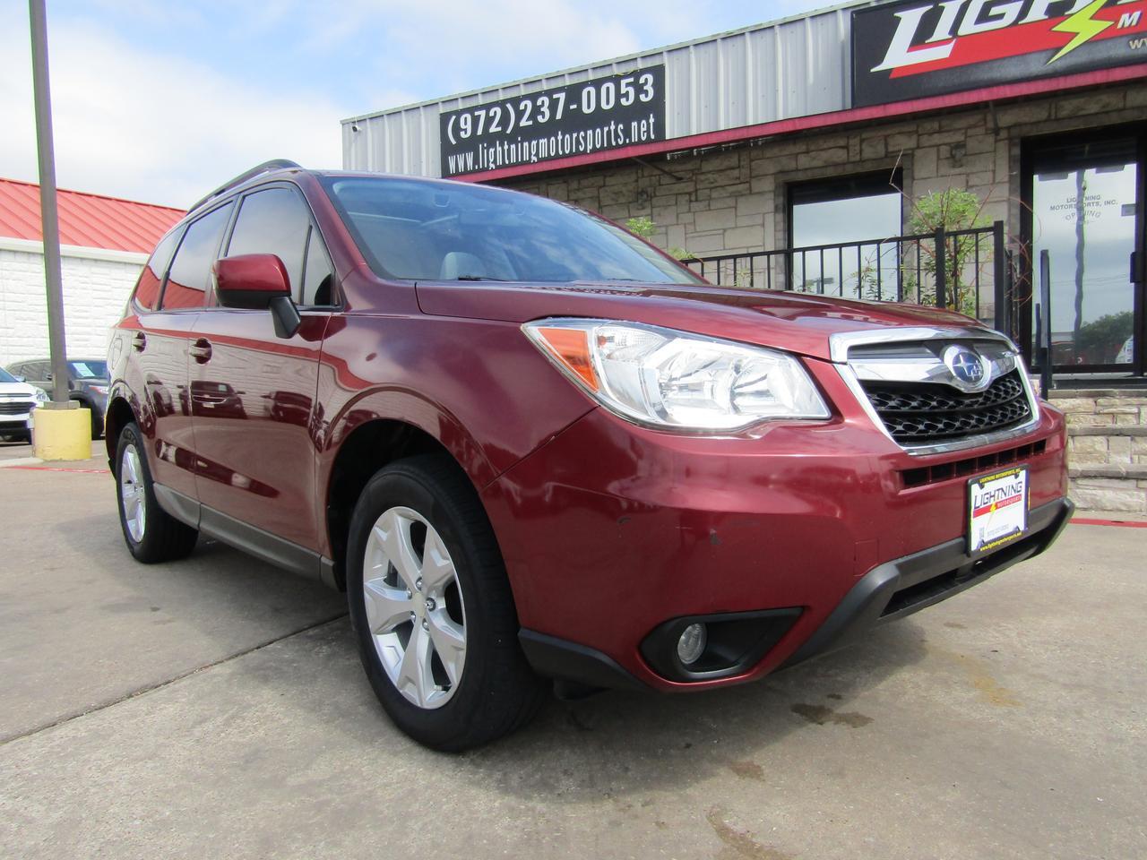 2016 Subaru Forester 4dr CVT 2.5i Premium PZEV Grand Prairie TX