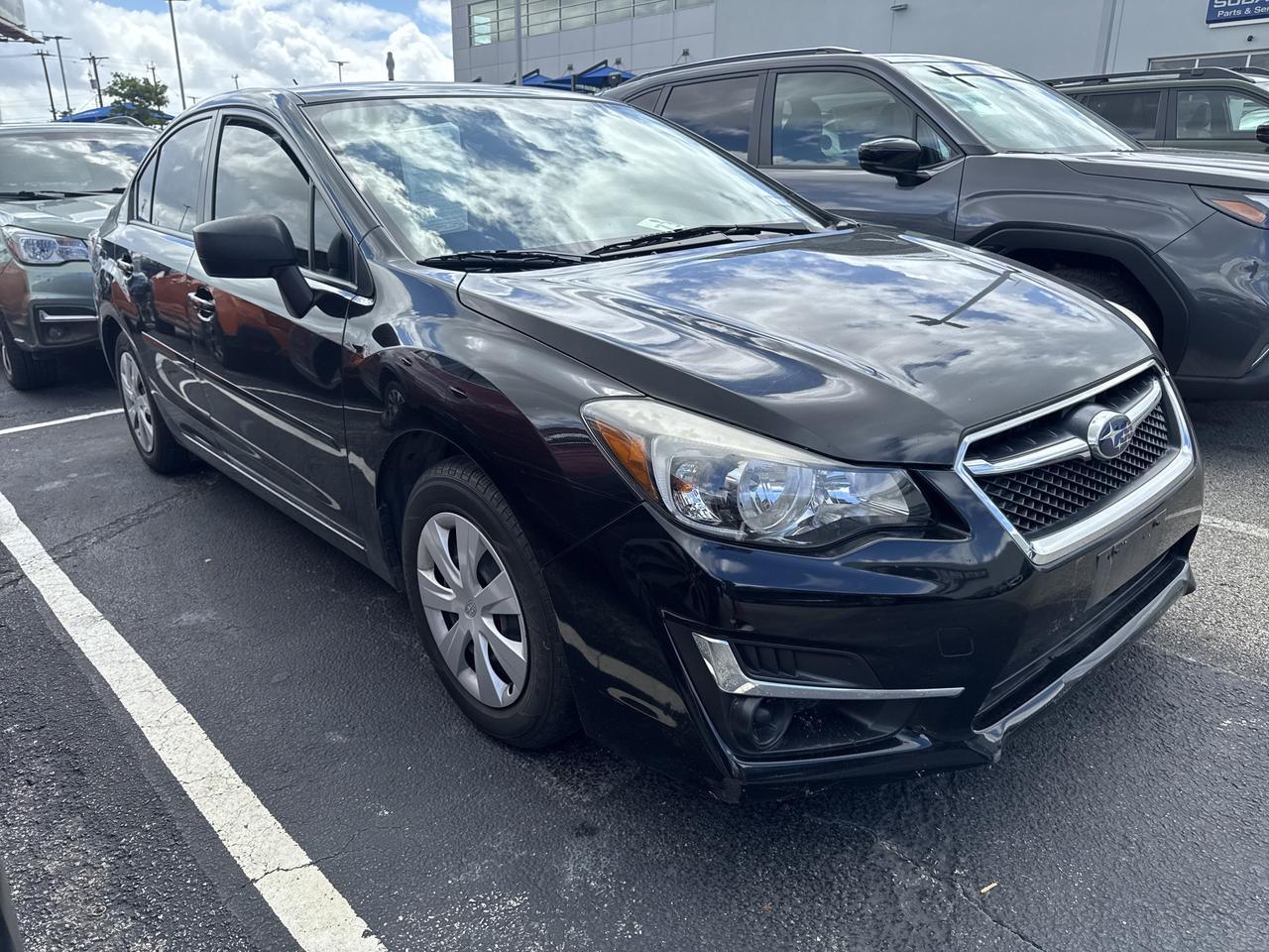 2016 Subaru Impreza Sedan 2.0i