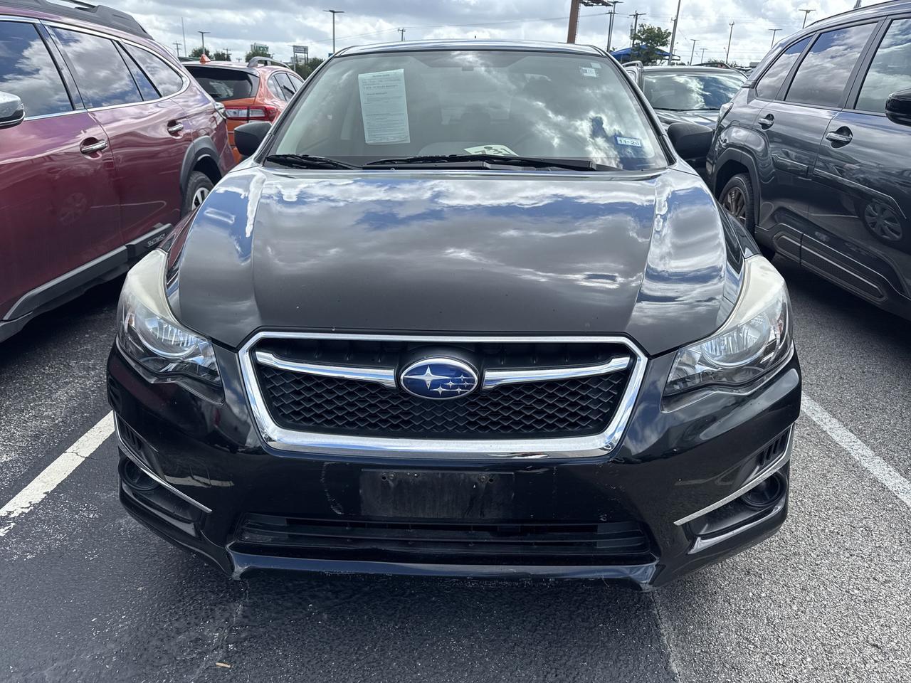 2016 Subaru Impreza Sedan 2.0i
