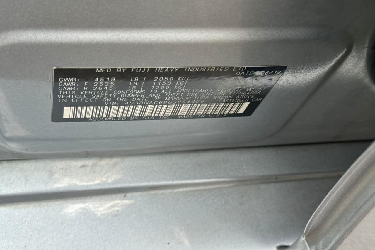 2016 Subaru Legacy 2.5i Premium Roseville CA