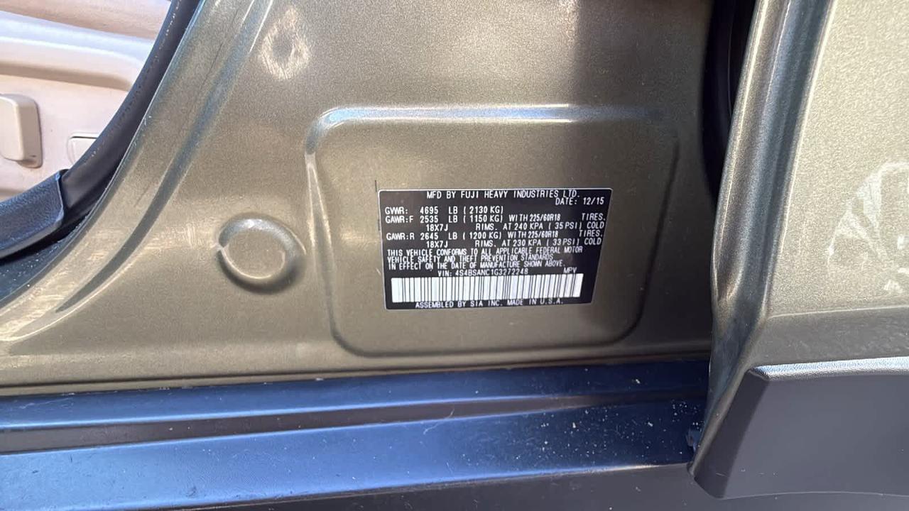 2016 Subaru Outback 2.5i Limited Medford MA