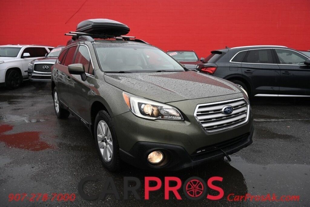 2016 Subaru Outback 2.5i Premium - AWD - 2.5L 4Cyl - Heated Seats - Remote Start - Backup Camera - Bluetooth - Auto Dimming Mirrors - Roof Rails - Rooftop Cargo Box - Low Miles - 33 MPG