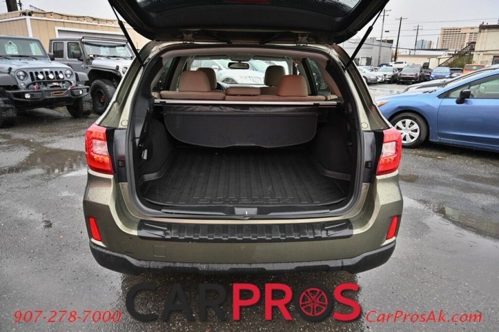 2016 Subaru Outback 2.5i Premium - AWD - 2.5L 4Cyl - Heated Seats - Remote Start - Backup Camera - Bluetooth - Auto Dimming Mirrors - Roof Rails - Rooftop Cargo Box - Low Miles - 33 MPG Anchorage AK