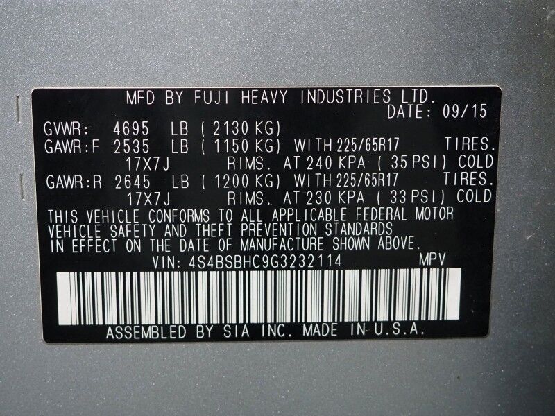 2016 Subaru Outback 2.5i Premium AWD *MOONROOF, NAVIGATION, BLIND SPOT & LANE DEPARTURE ALERT, COLLISION ALERT w/BRAKING, BACKUP-CAMERA, COLOR TOUCHSCREEN, HEATED SEATS, POWER LIFTGATE, ALLOY WHEELS, BLUETOOTH PHONE & AUDIO Round Rock TX