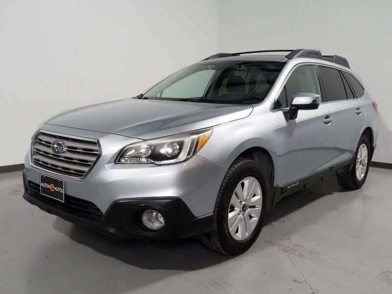 2016 Subaru Outback 2.5i Premium AWD *MOONROOF, NAVIGATION, BLIND SPOT & LANE DEPARTURE ALERT, COLLISION ALERT w/BRAKING, BACKUP-CAMERA, COLOR TOUCHSCREEN, HEATED SEATS, POWER LIFTGATE, ALLOY WHEELS, BLUETOOTH PHONE & AUDIO Round Rock TX