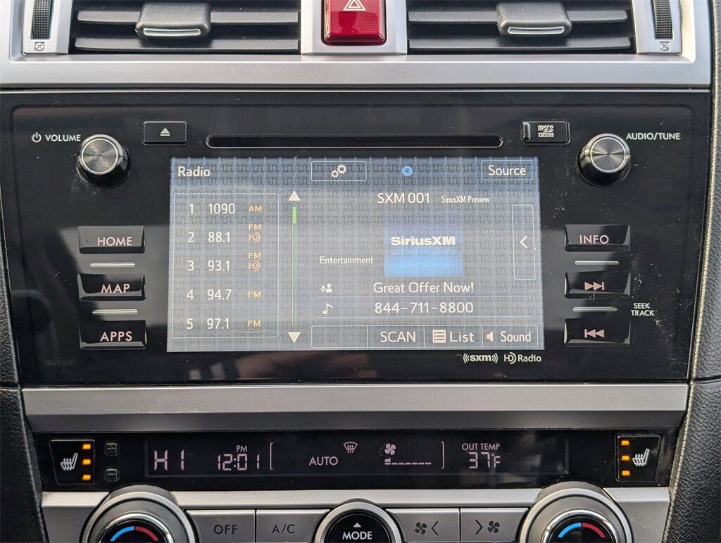 2016 Subaru Outback 2.5i Hunt Valley MD