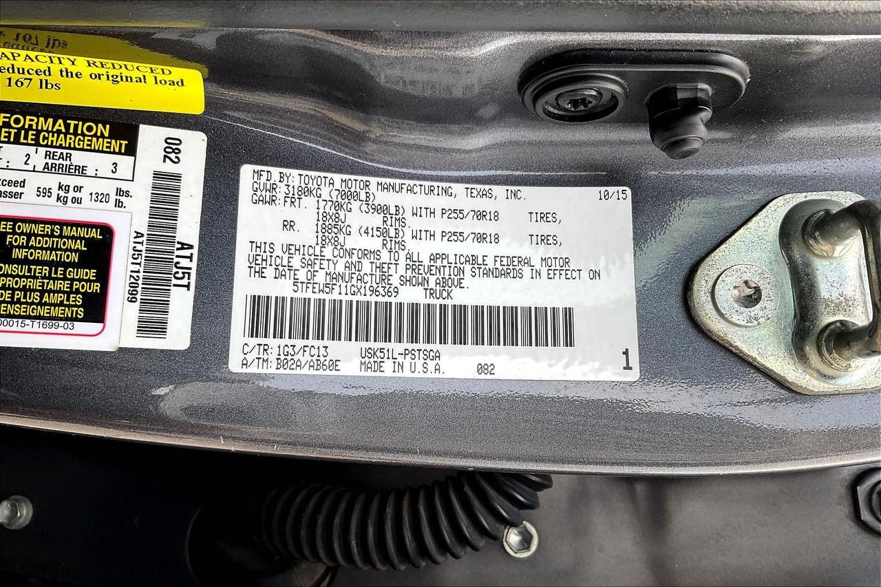 2016 TOYOTA TUNDRA CREWMAX SR5 Houston TX