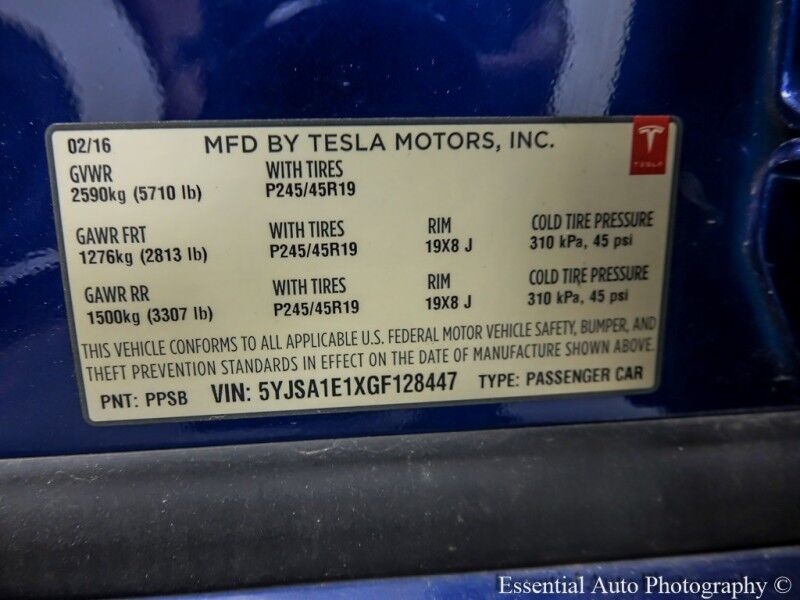 2016 Tesla Model S 70 kWh Battery ELIGIBLE FOR IRS TAX CREDIT!! Willowbrook IL
