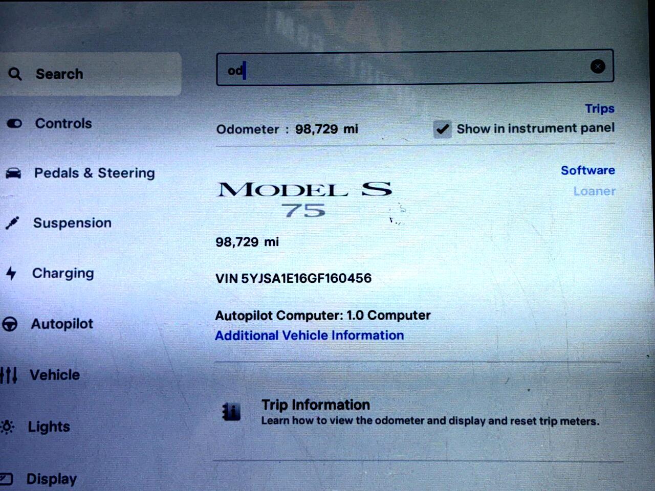 2016 Tesla Model S 75 RWD Jacksonville FL