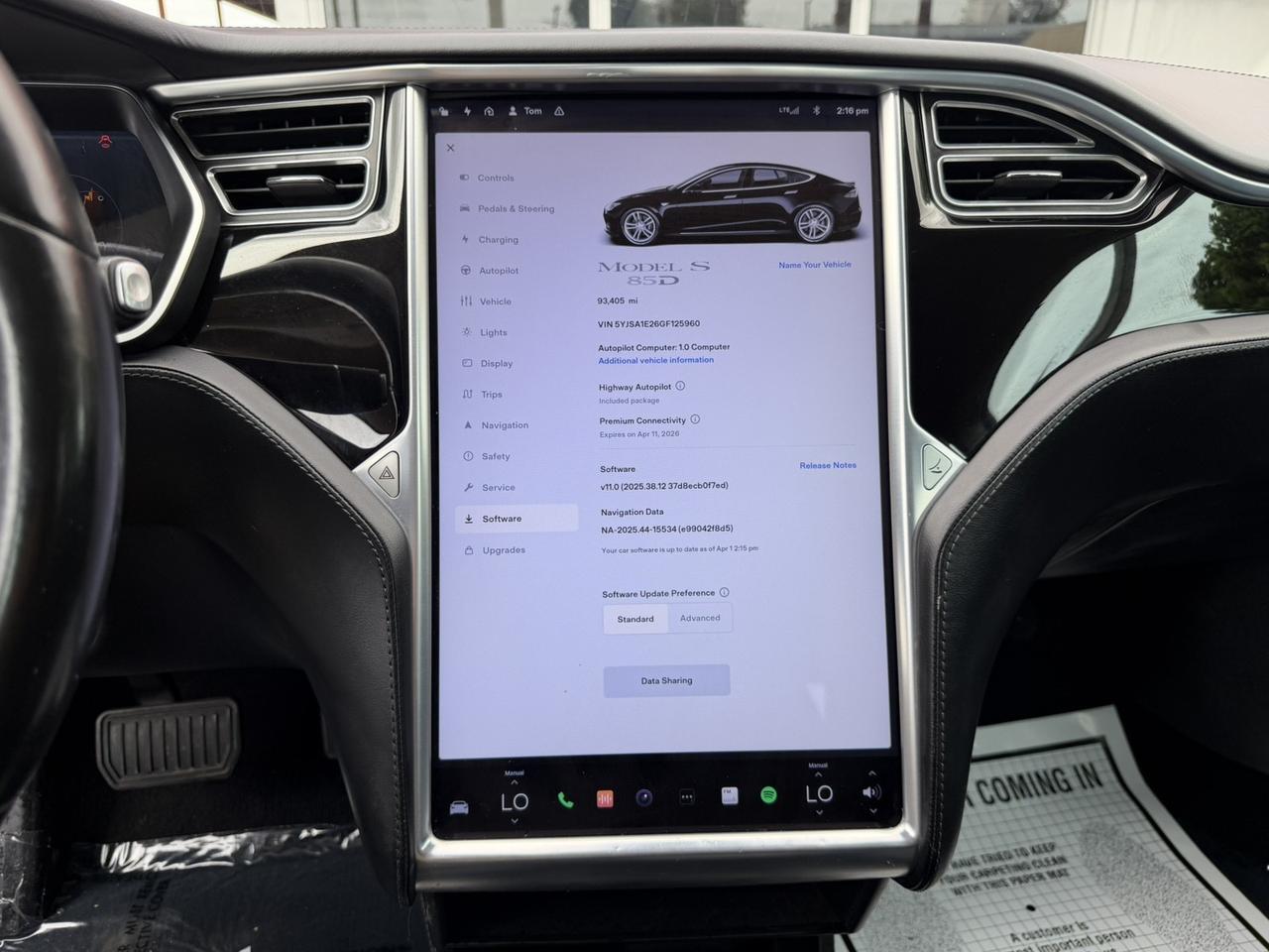 2016 Tesla Model S 90D Miami FL