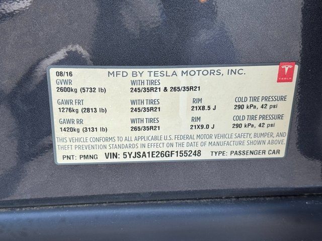 2016 Tesla Model S 90D Springfield VA