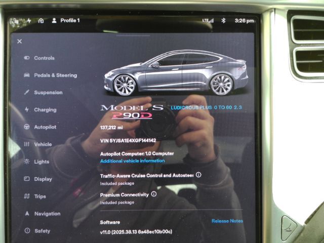 2016 Tesla Model S P90D Plano TX