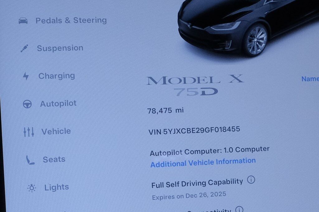 2016 Tesla Model X 75D Carrollton TX