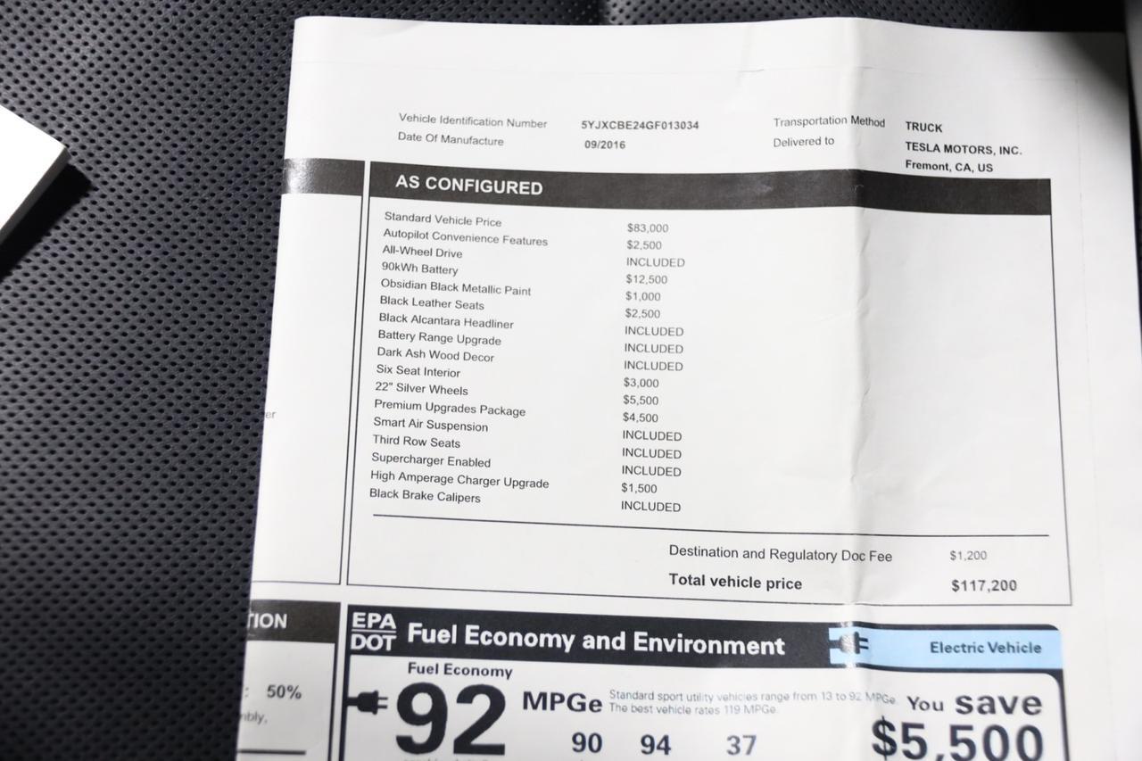 2016 Tesla Model X 90D AWD 4dr Suv Skokie IL