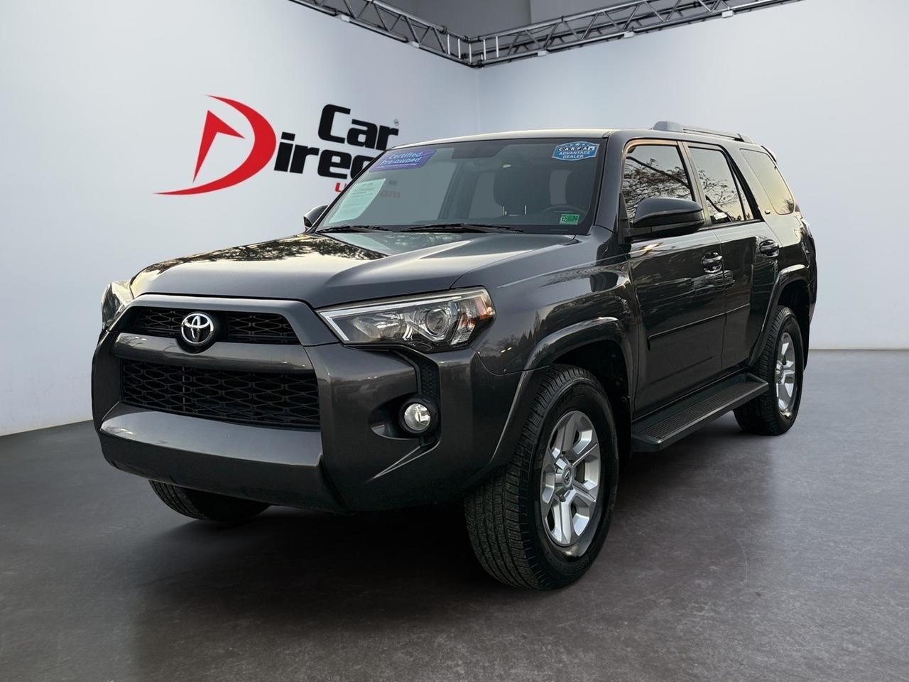 2016 Toyota 4Runner SR5, TOW PACKAGE, RUNNING BOARDS, REAR POWER WINDOW, SYNC BLUETOOTH, BACKUP CAMERA WITH PARKING SENSORS, LOW MILEAGE, ONLY 1 OWNER, CLEAN CARFAX, TIME TO RUN THE ROAD!
