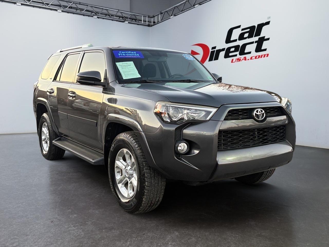 2016 Toyota 4Runner SR5, TOW PACKAGE, RUNNING BOARDS, REAR POWER WINDOW, SYNC BLUETOOTH, BACKUP CAMERA WITH PARKING SENSORS, LOW MILEAGE, ONLY 1 OWNER, CLEAN CARFAX, TIME TO RUN THE ROAD!