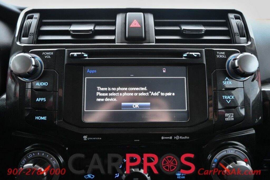 2016 Toyota 4Runner Trail Edition - 4X4 - Kinetic Dynamic Suspension System - Remote Start - Navigation - Bluetooth - Backup Camera - Keyless Entry - TRD Pro Wheels - Tow Package Anchorage AK