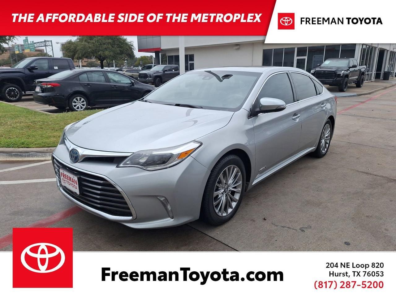 2016 Toyota Avalon Hybrid Limited Hurst TX