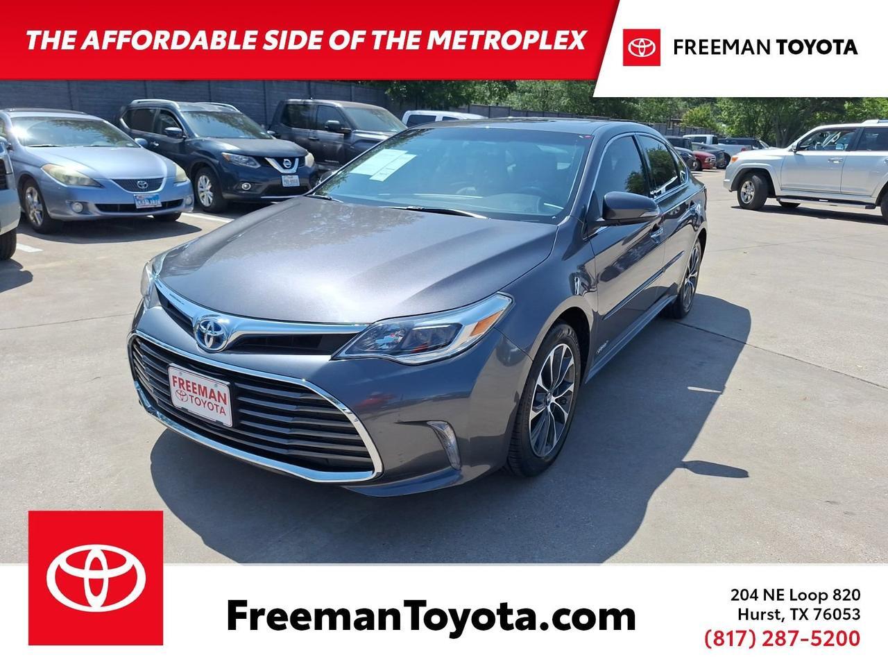 2016 Toyota Avalon Hybrid XLE Premium Hurst TX