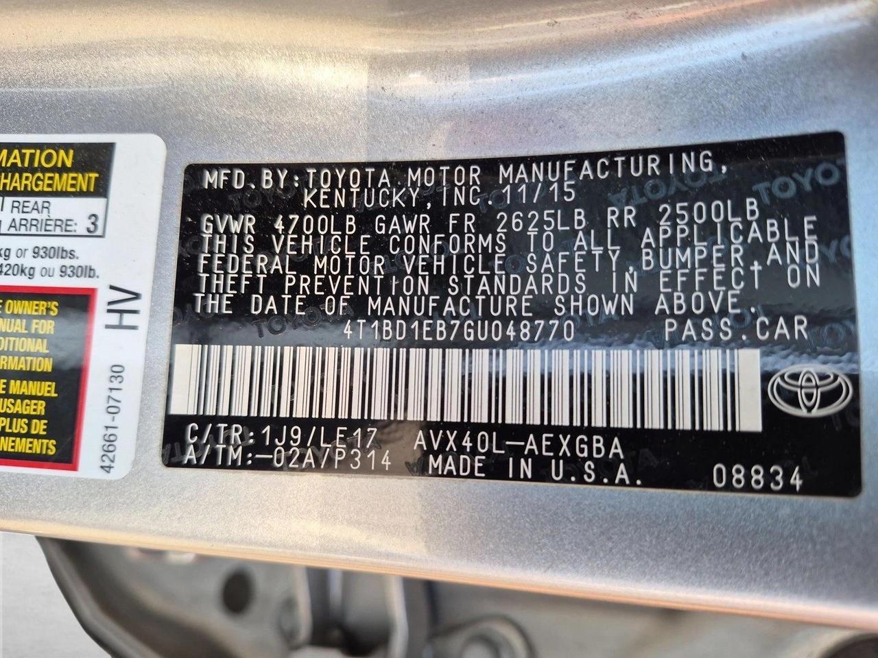2016 Toyota Avalon Hybrid XLE Premium Roseville CA