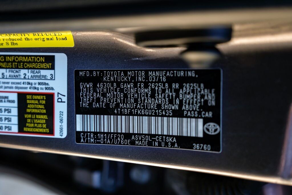 2016 Toyota Camry Carrollton TX