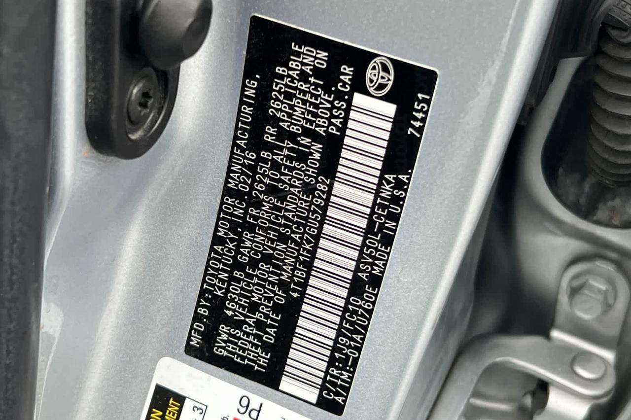 2016 Toyota Camry LE Roseville CA