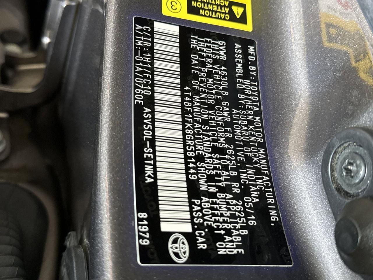 2016 Toyota Camry LE San Antonio TX