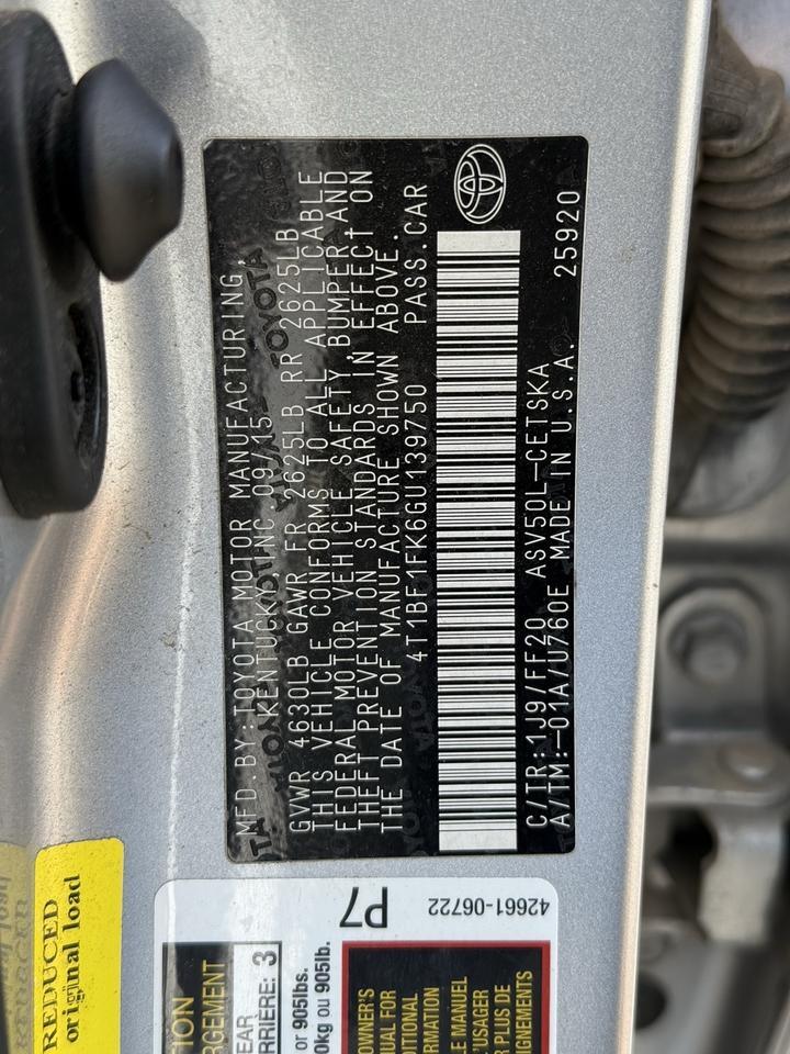 2016 Toyota Camry SE Crestwood KY