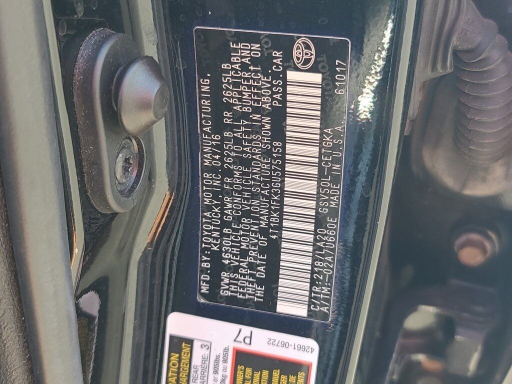 2016 Toyota Camry XLE Springfield VA