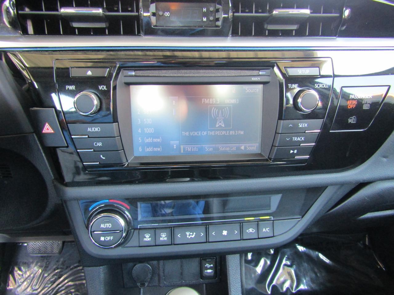 2016 Toyota Corolla 4dr Sdn Auto L (Natl) Grand Prairie TX