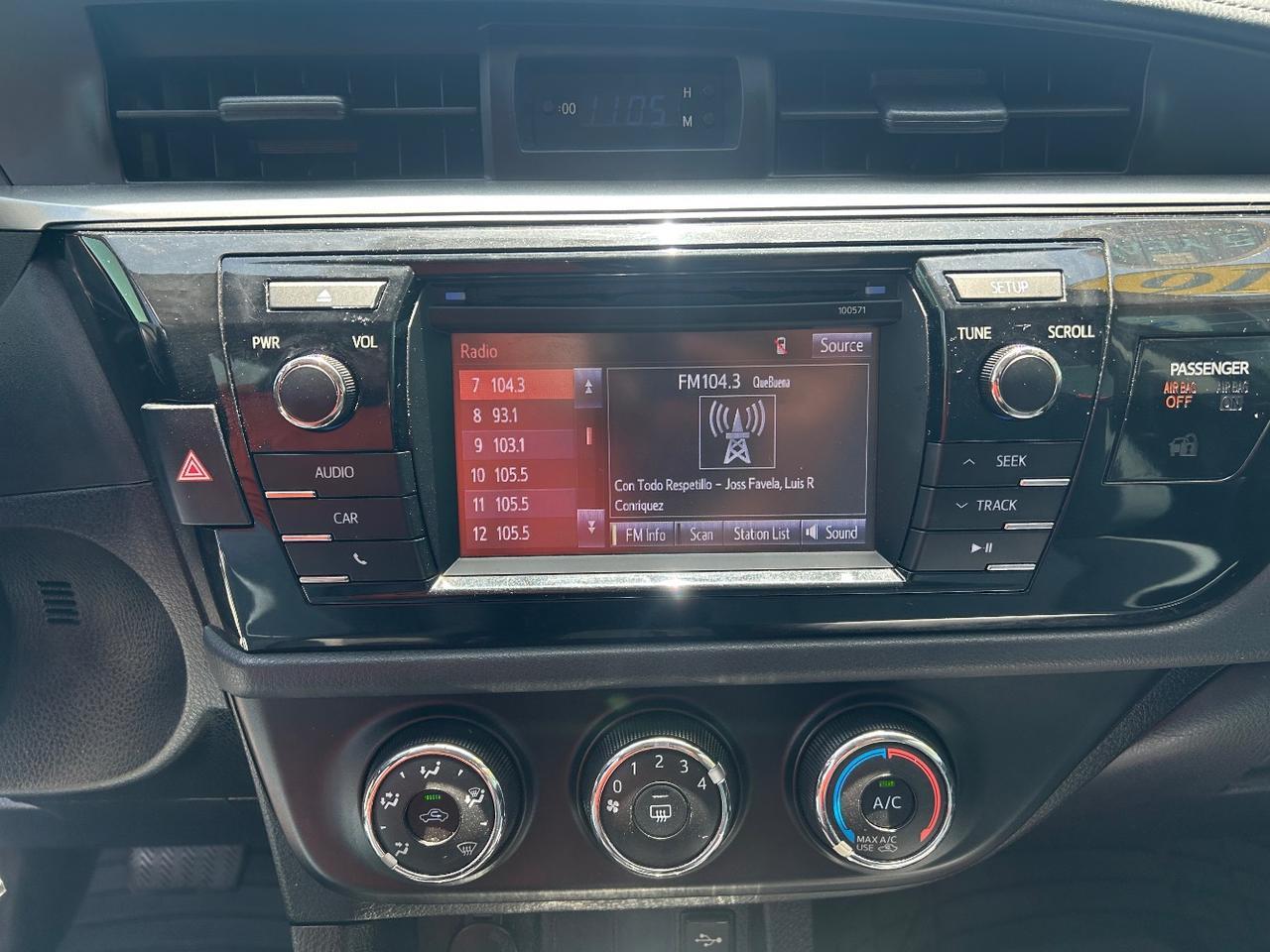 2016 Toyota Corolla L 4-Speed AT Austin TX