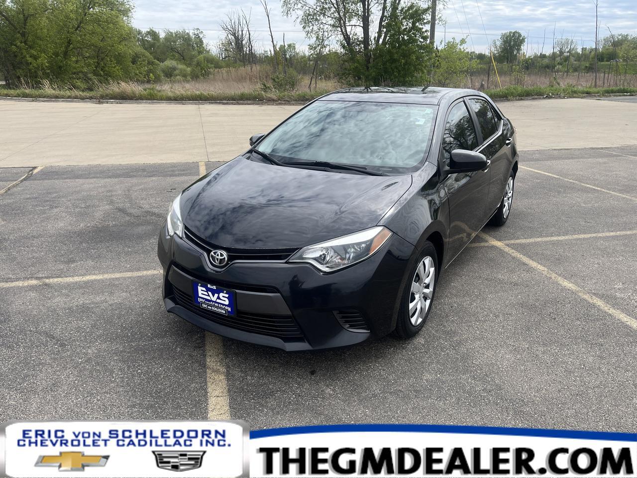 2016 Toyota Corolla L 4dr Sedan