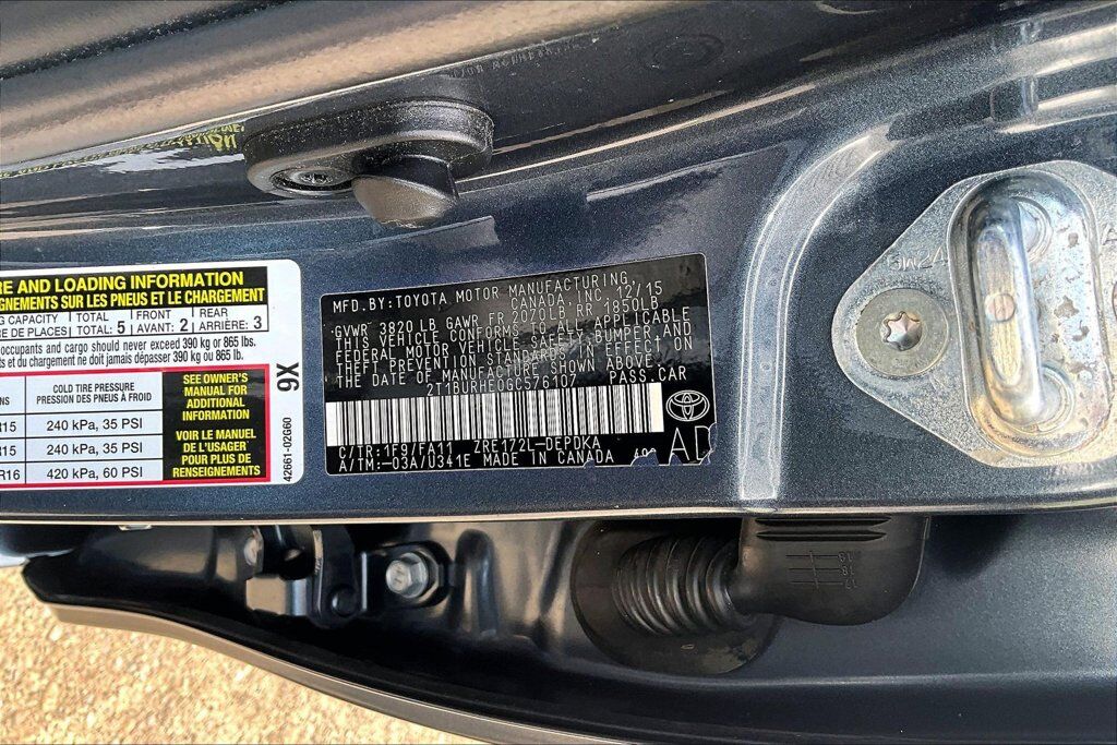 2016 Toyota Corolla L OR