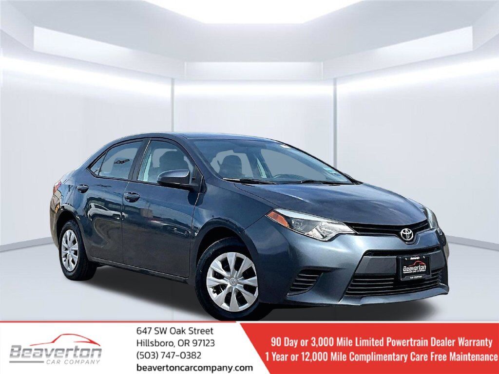 2016 Toyota Corolla L