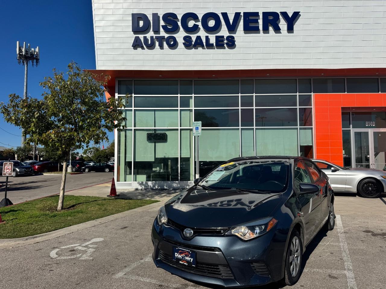 2016 Toyota Corolla LE CVT