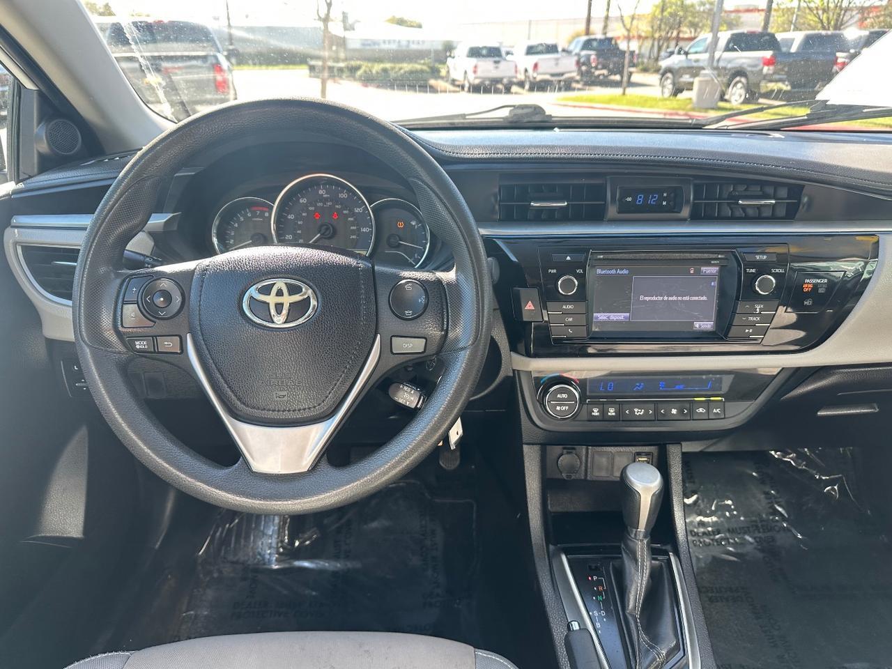 2016 Toyota Corolla LE CVT Austin TX