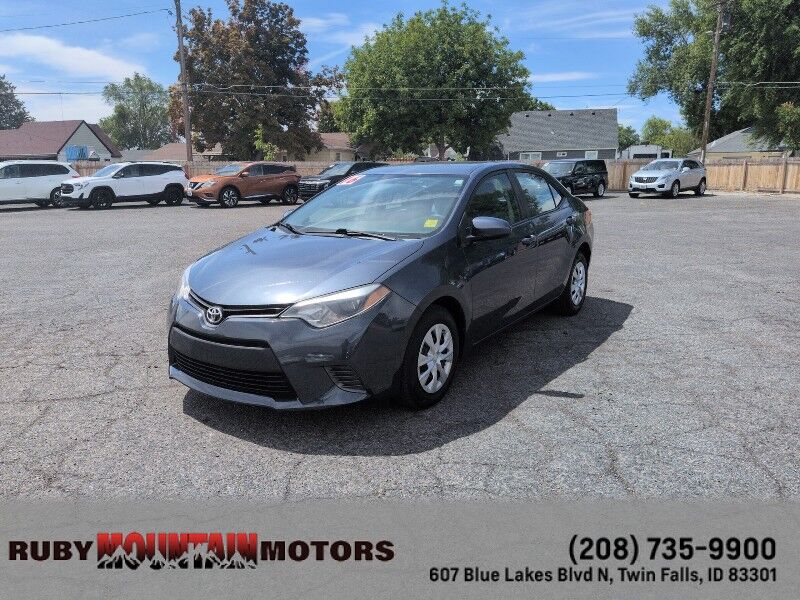 2016 Toyota Corolla LE ECO Premium Twin Falls ID