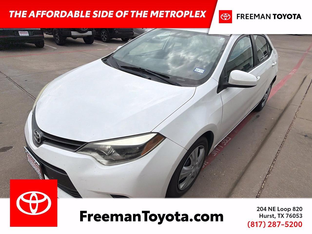 2016 Toyota Corolla LE Hurst TX