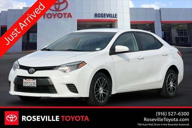 2016 Toyota Corolla LE Roseville CA
