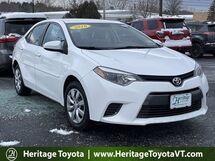 2016 Toyota Corolla LE South Burlington VT 2016 Toyota Corolla LE South Burlington VT