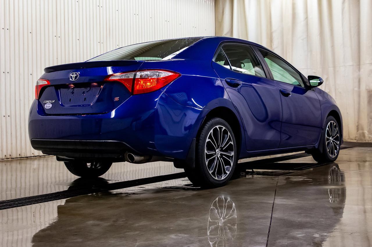 2016 Toyota Corolla S Manual Leather Roof BCam Red Deer AB